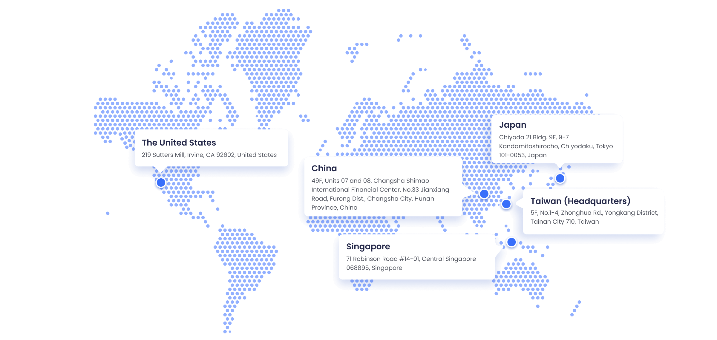 ComPDF Team Locations